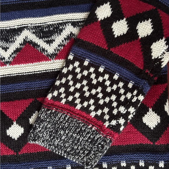 NWT Rapture Multicolor Patterned Turtleneck Dress - Picture 4 of 7